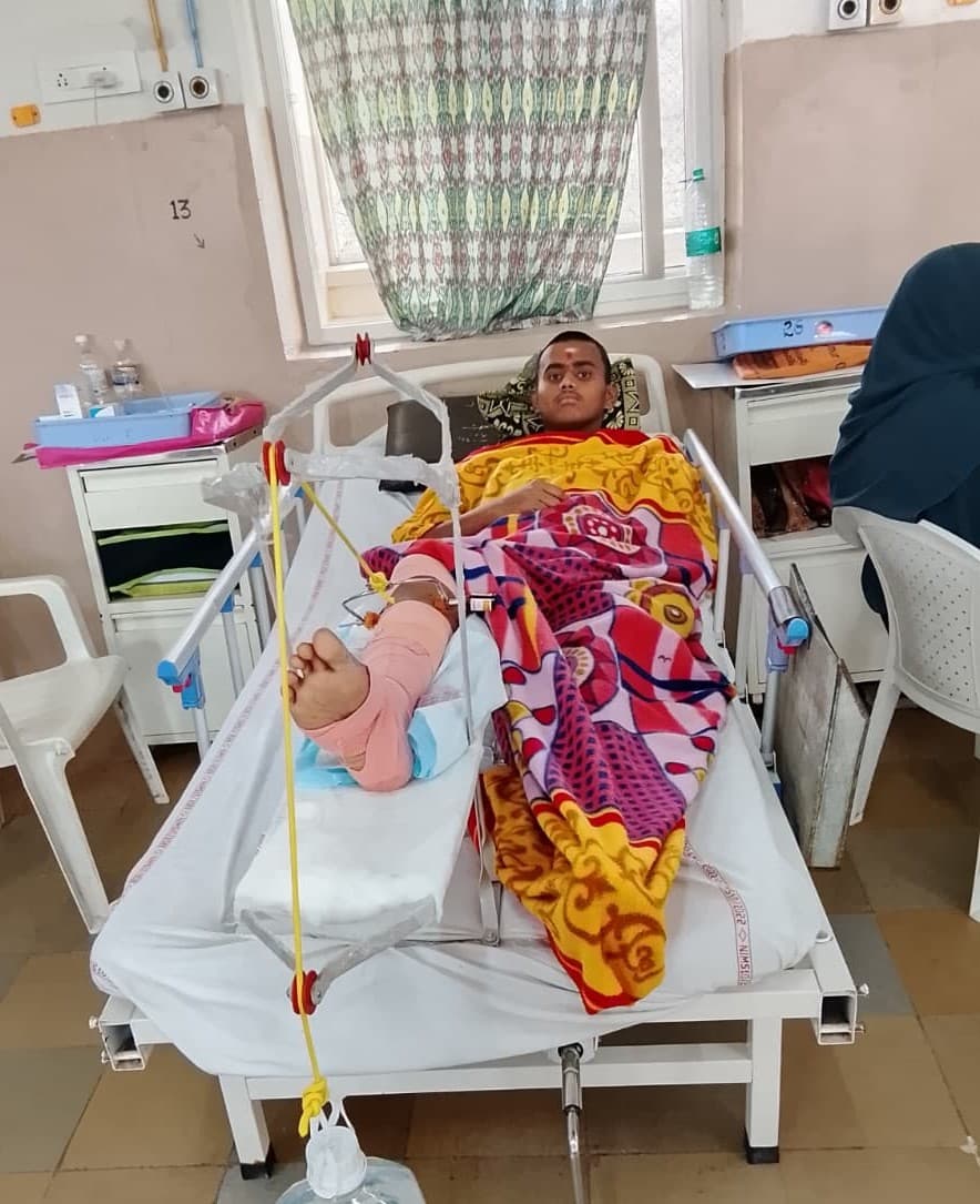 Help 20-Year-Old Priest Karthik Walk Again After a Tragic Accident
